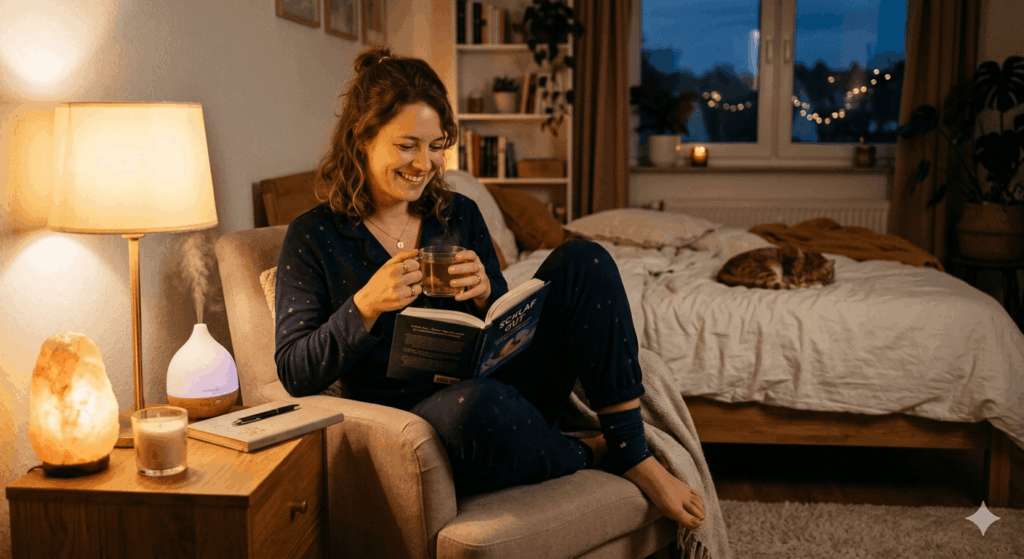 Abendroutine für besseren Schlaf Unterbewusstsein nutzen