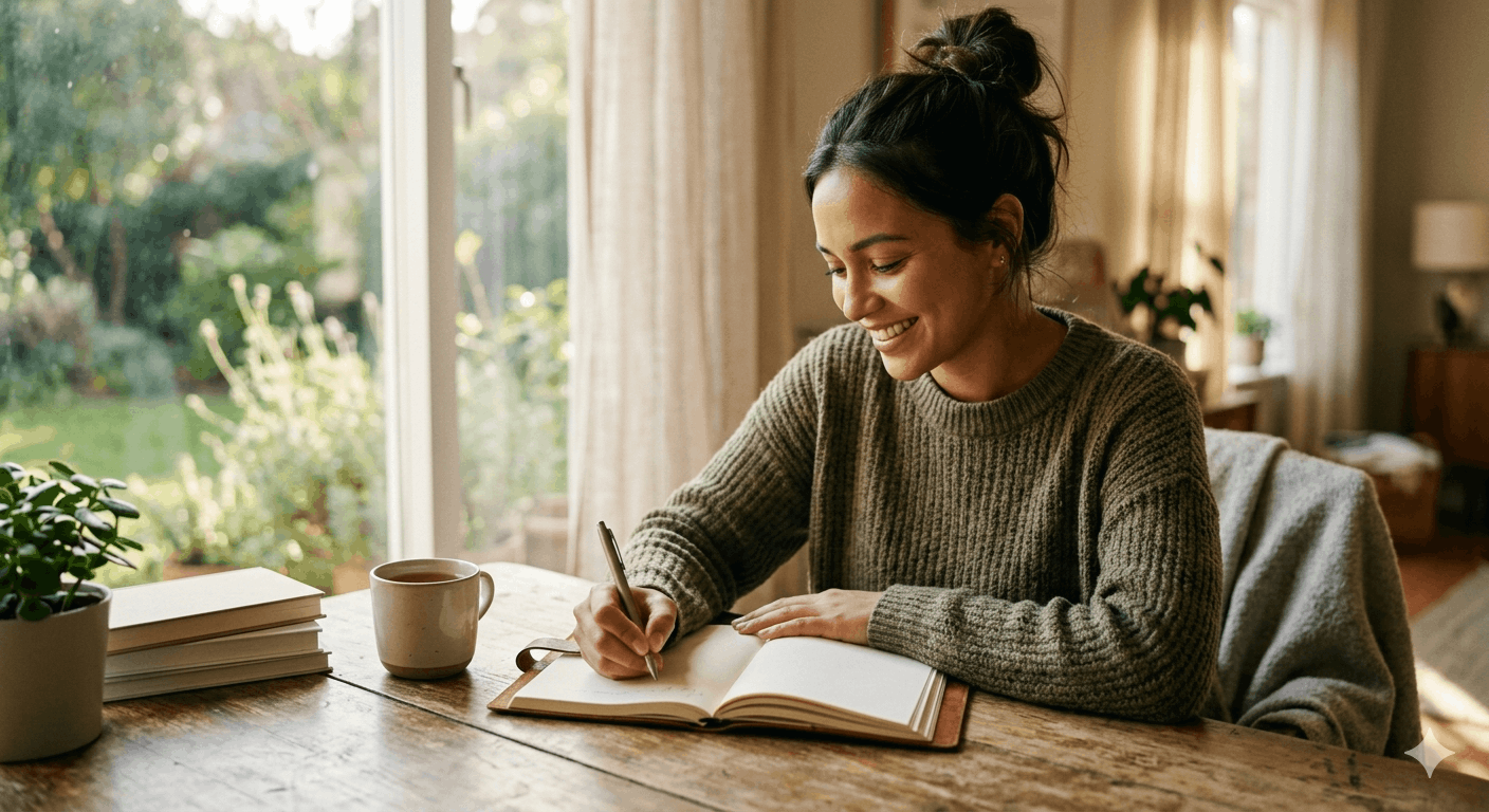 Journaling Methoden Zukunft manifestieren mit Scripting
