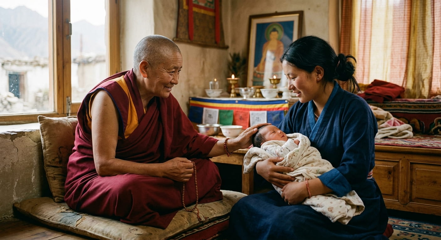 Buddhistische Weisheiten zur Geburt eines Kindes (2026)